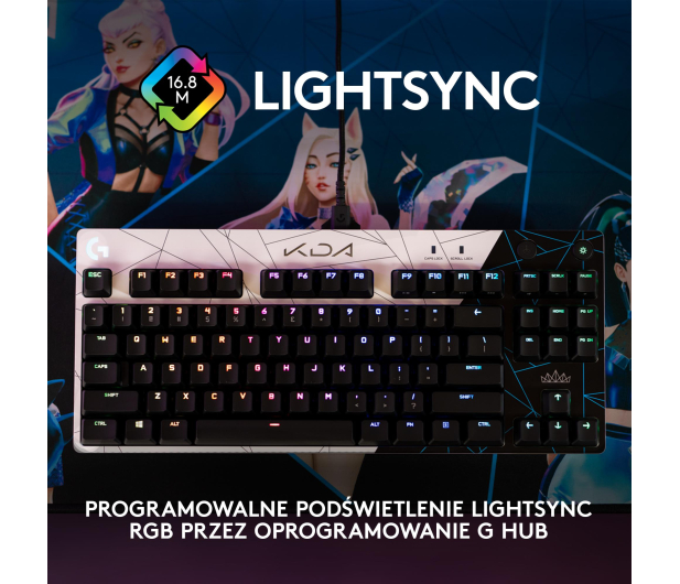 LOGITECH Klawiatura gamingowa G Pro LOL-KDA 2.0 920-010077 - 645587 - zdjęcie 4